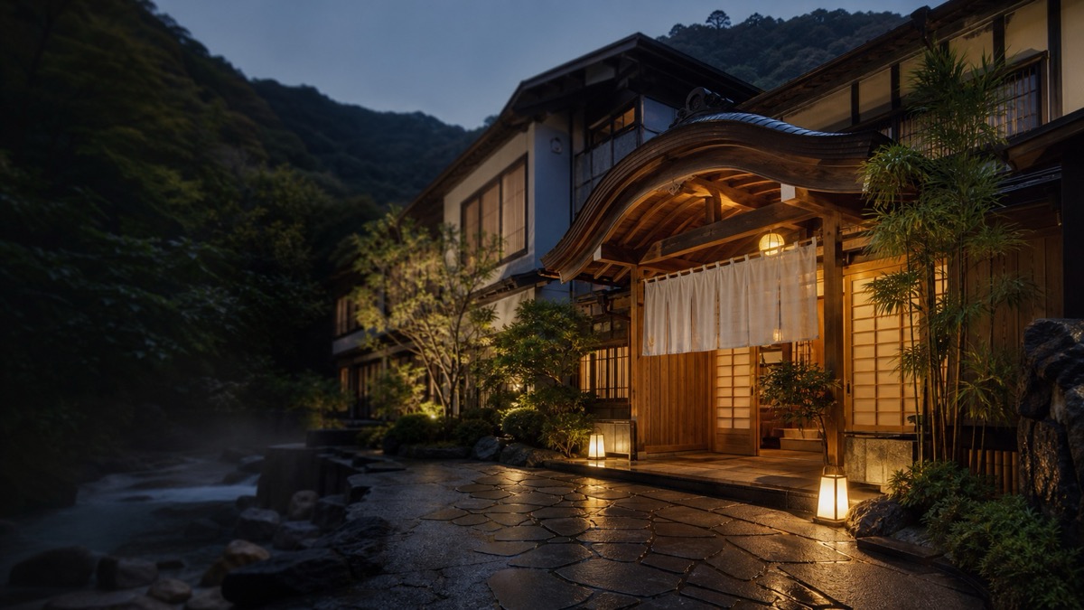 横川温泉 湯殿ととのゆの外観