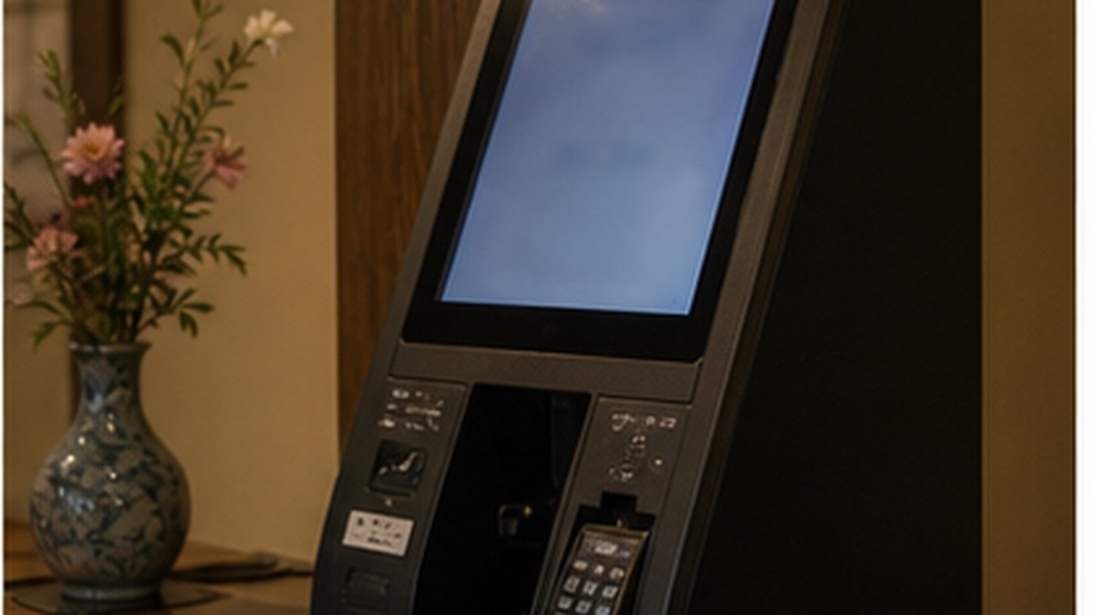 スマートチェックイン端末の設置イメージ