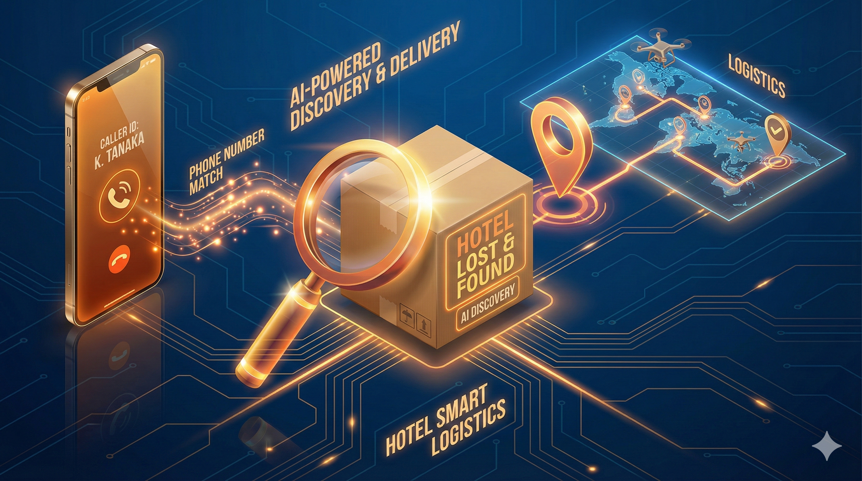 忘れ物対応と配送手配